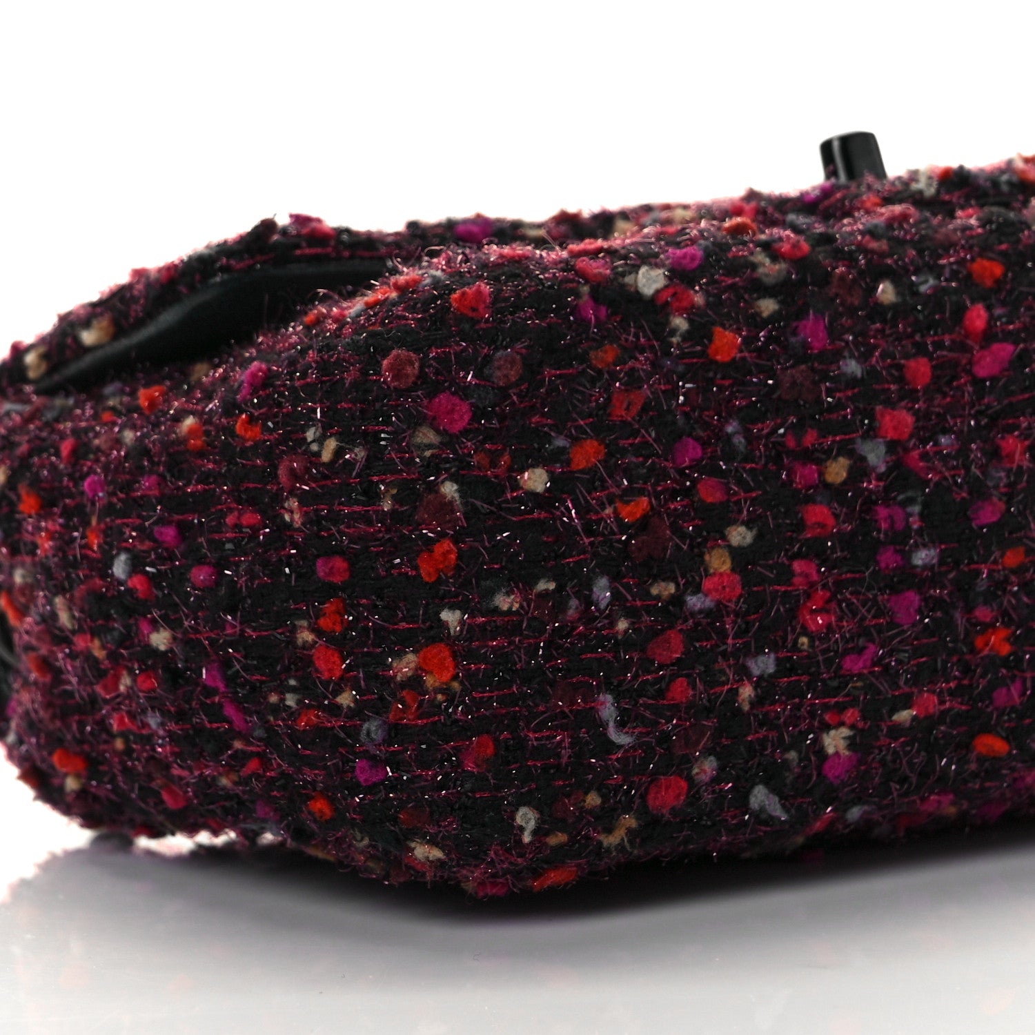 Chanel Tweed Quilted Mini Rectangular Flap Pink Multicolor 7 of 8