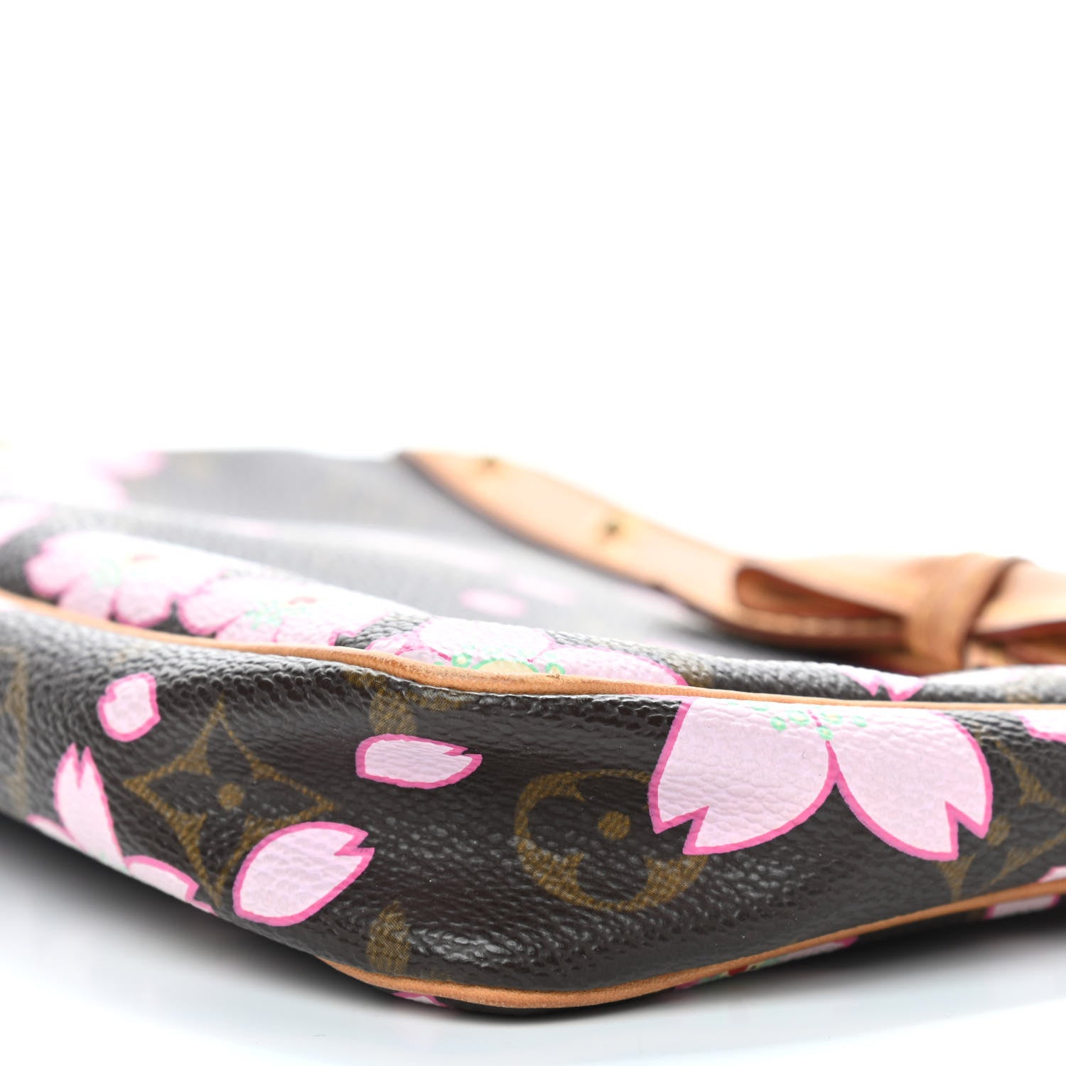 Louis Vuitton Monogram Cherry Blossom Pochette Accessories Brown 9 of 9