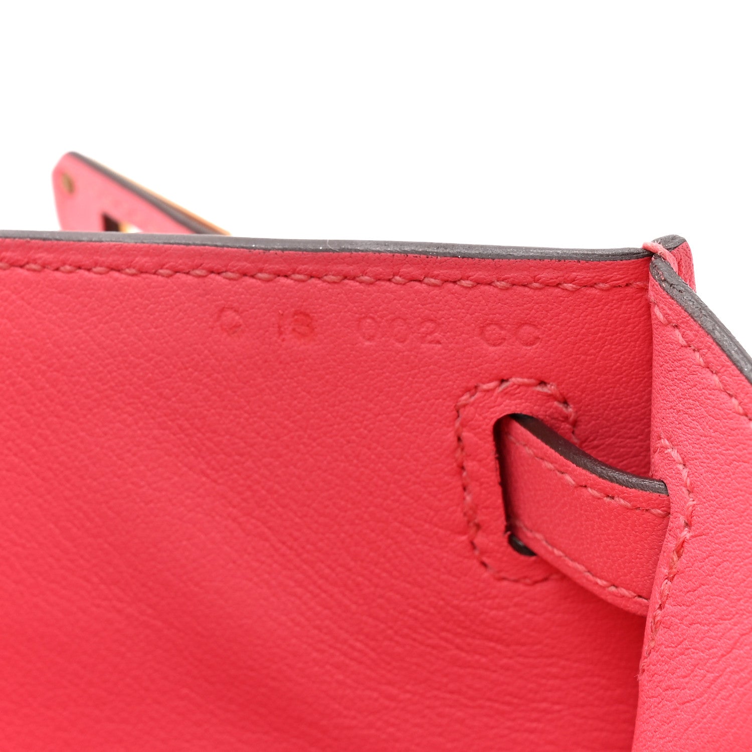 Hermes Swift Kelly Pochette Clutch Rose Azalee 7 of 9