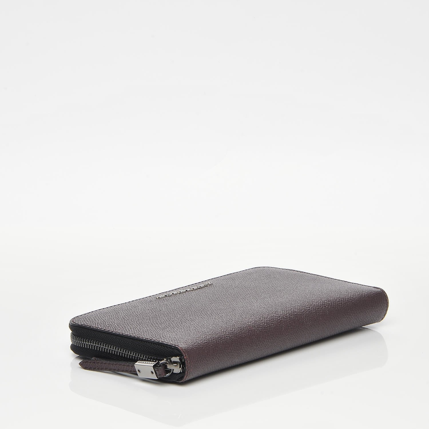 Burberry London Calfskin Elmore Zip Around Wallet Wine 5 of 9