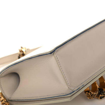 Alexander McQueen Calfskin Knuckle Shoulder Bag Off White 11 of 16