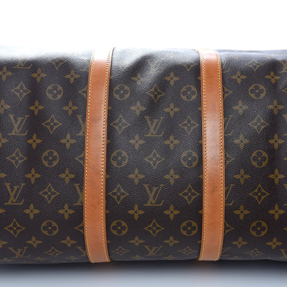 Louis Vuitton Monogram Keepall Bandouliere 55 16 of 27