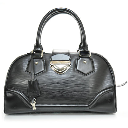 Louis Vuitton Epi Bowling Montaigne GM Black 1 of 11