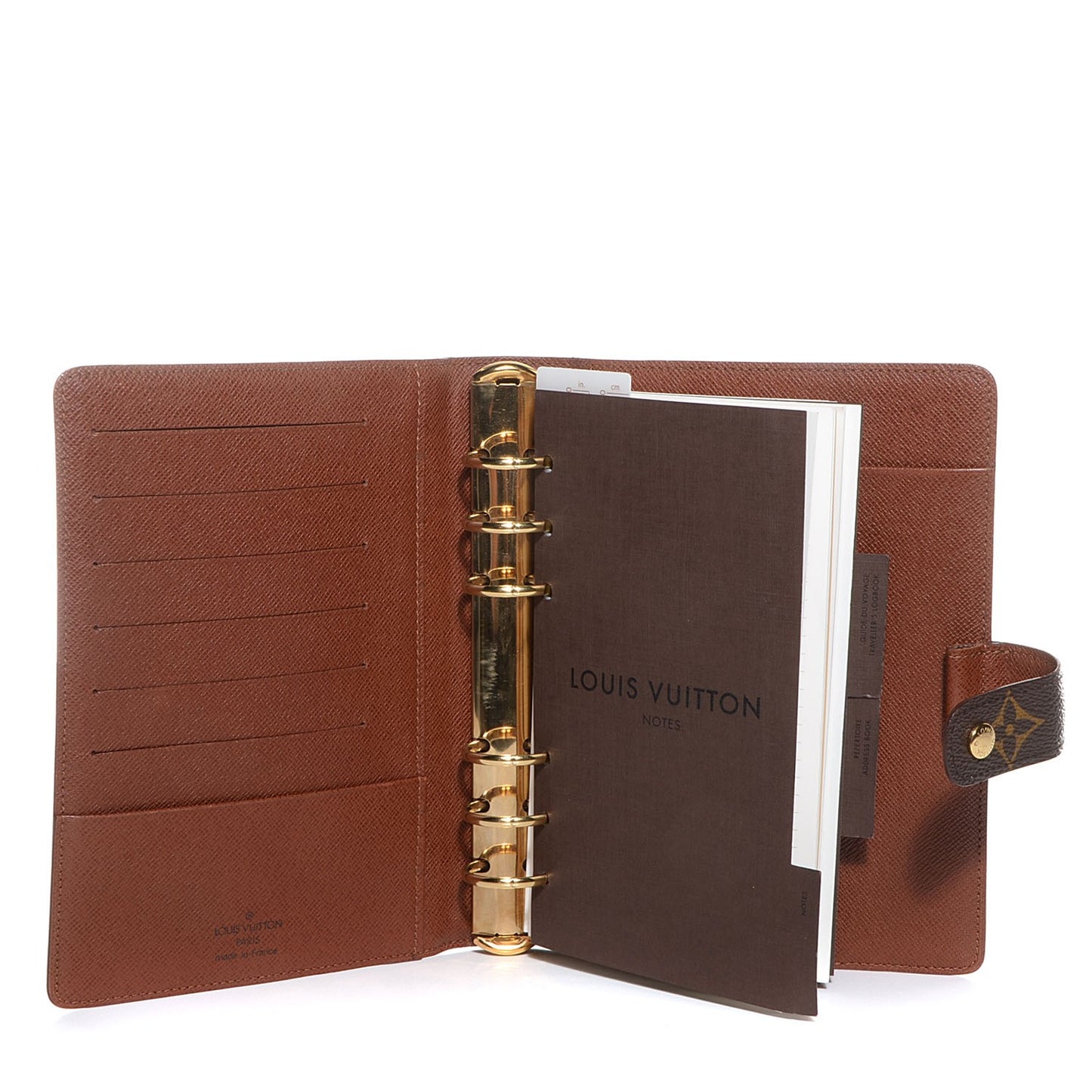 Monogram Medium Ring Agenda Cover