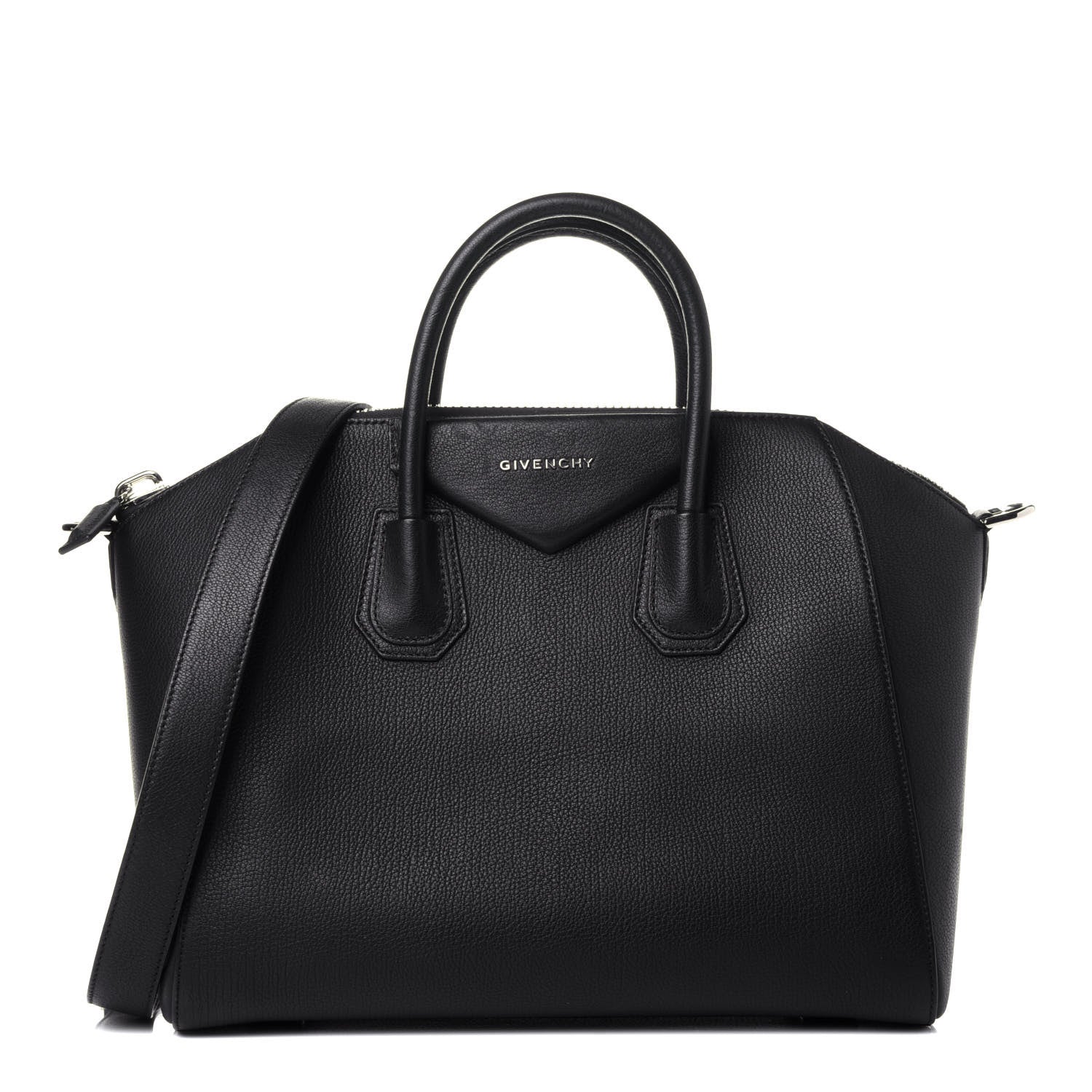 Givenchy Sugar Goatskin Medium Antigona Black 1 of 10