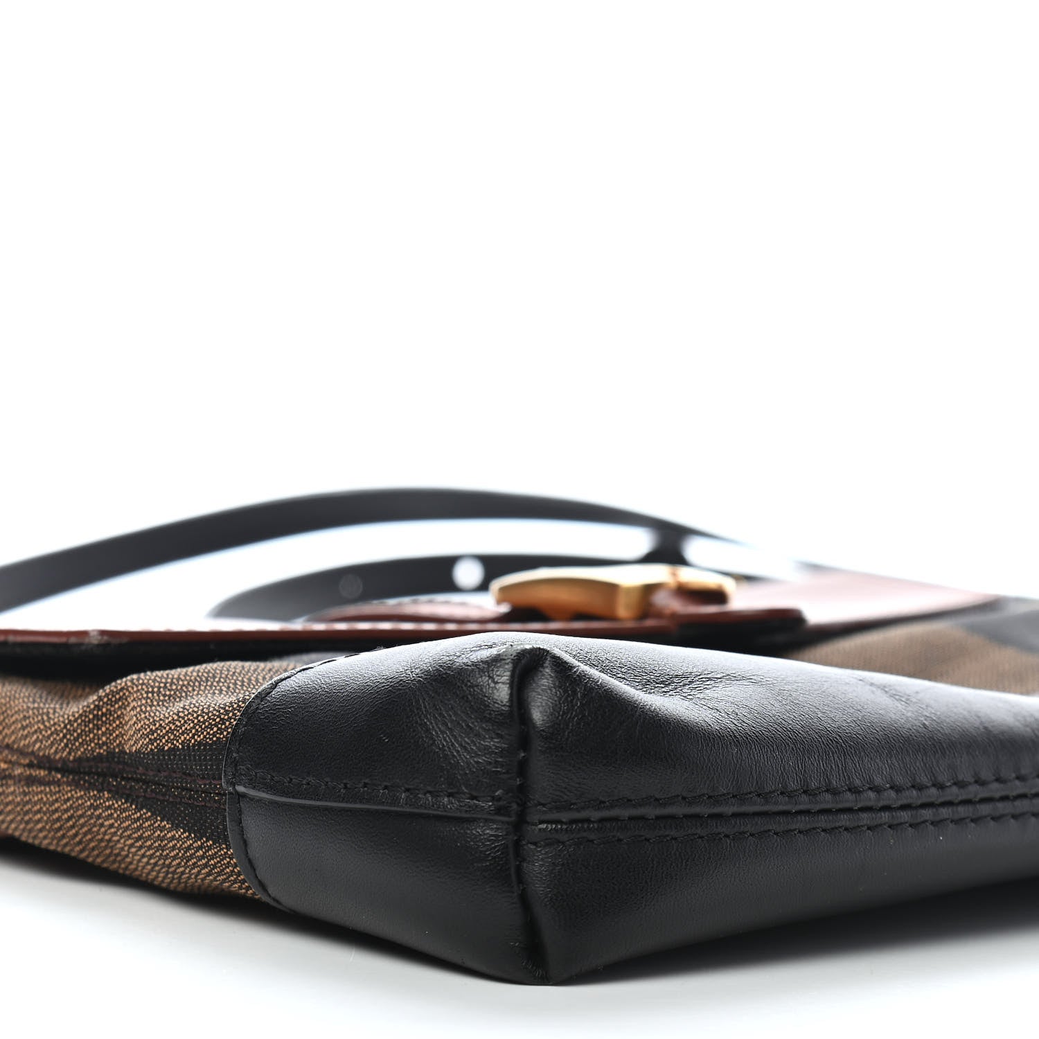 Fendi Calfskin Pequin Mini Chameleon Crossbody Red 7 of 8