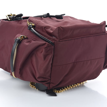 Burberry Nylon Medium Rucksack Backpack Burgundy Red 8 of 9