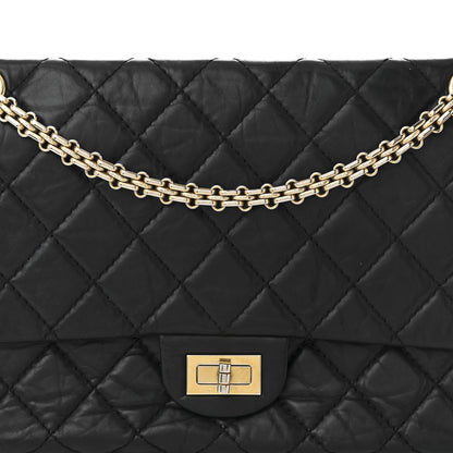 Chanel Aged Calfskin Quilted 2.55 Reissue 226 Flap Black 8 of 10