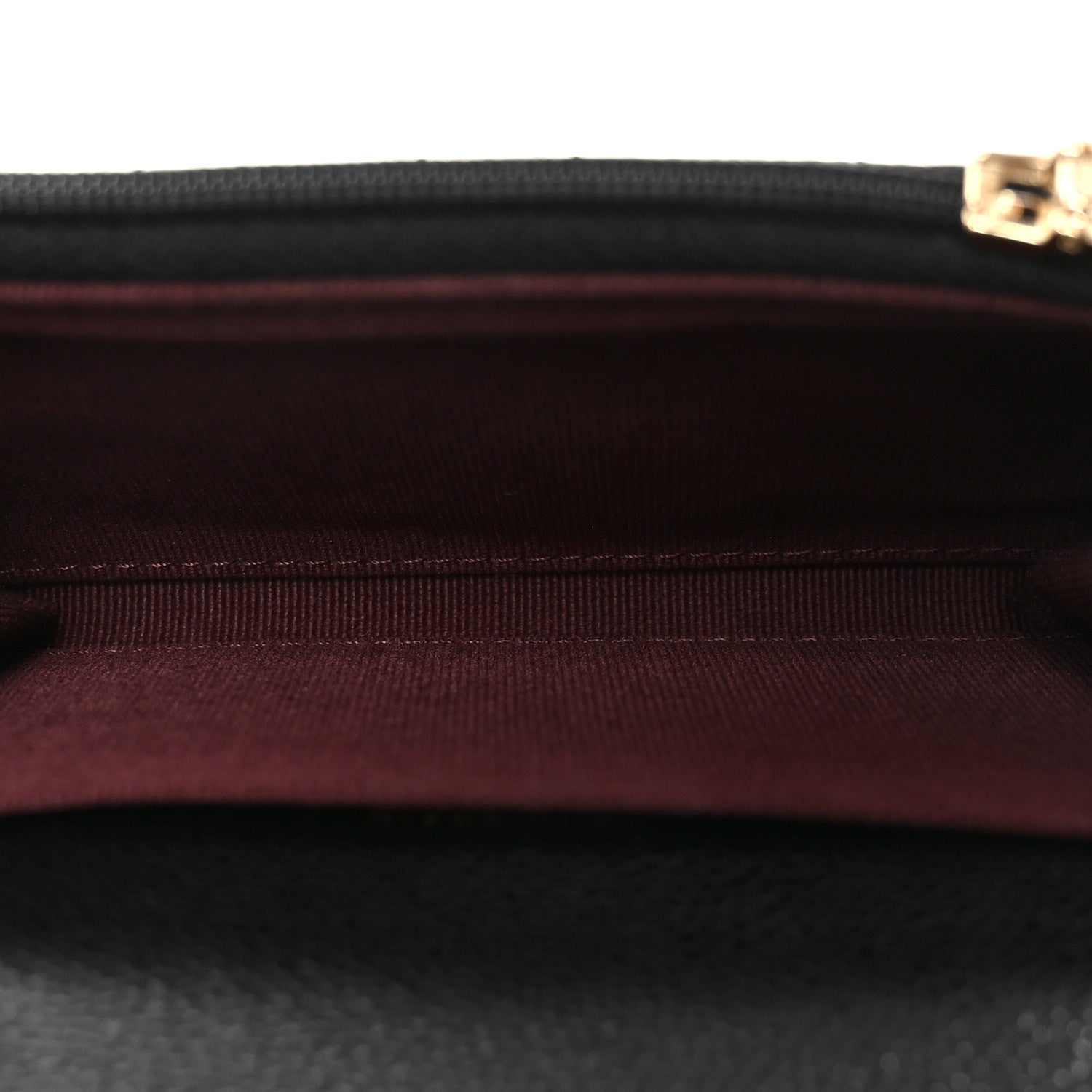 Chanel Caviar Quilted Flap Card Holder Wallet Black 5 of 7