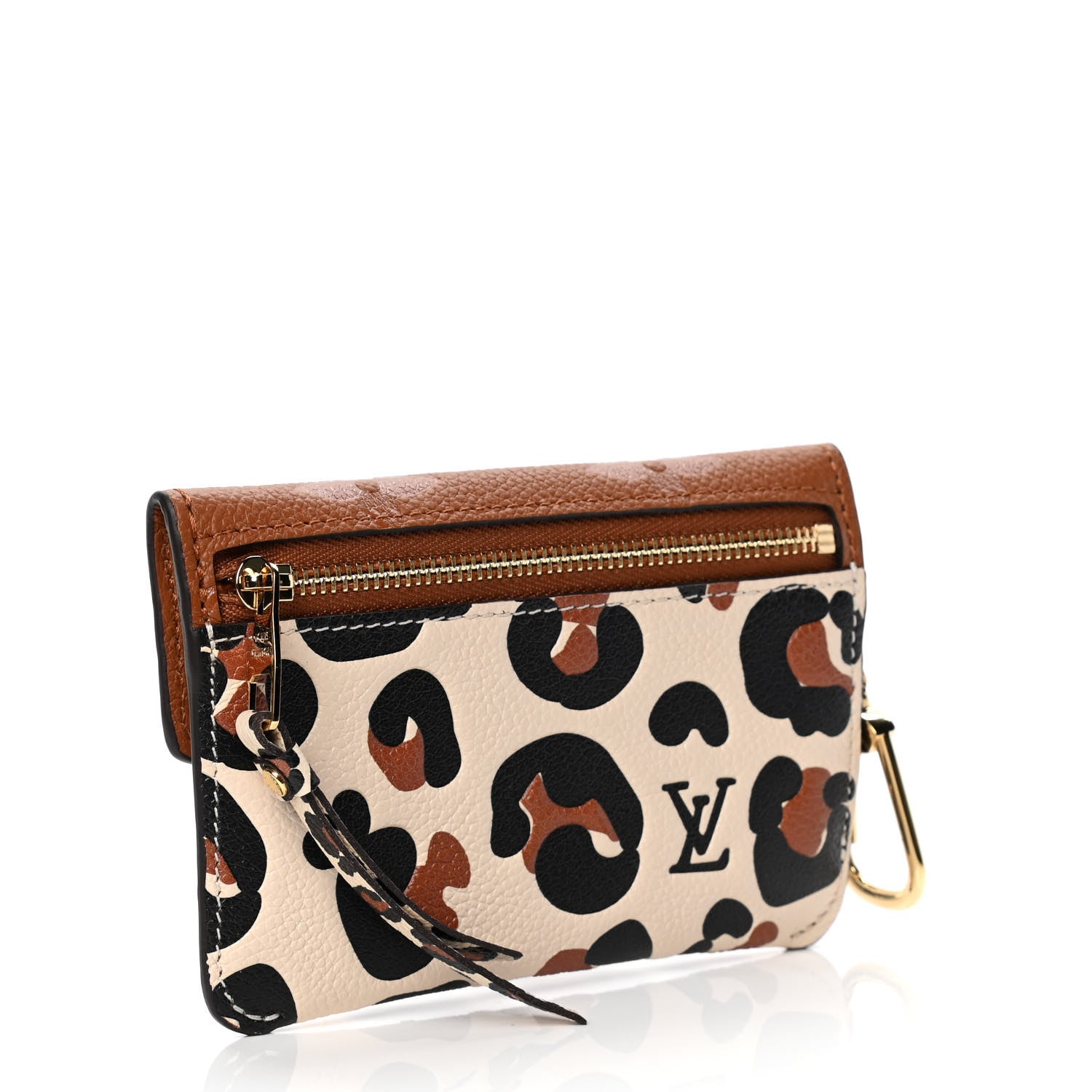 Louis Vuitton Empreinte Monogram Giant Wild At Heart Key Pouch Caramel 2 of 5