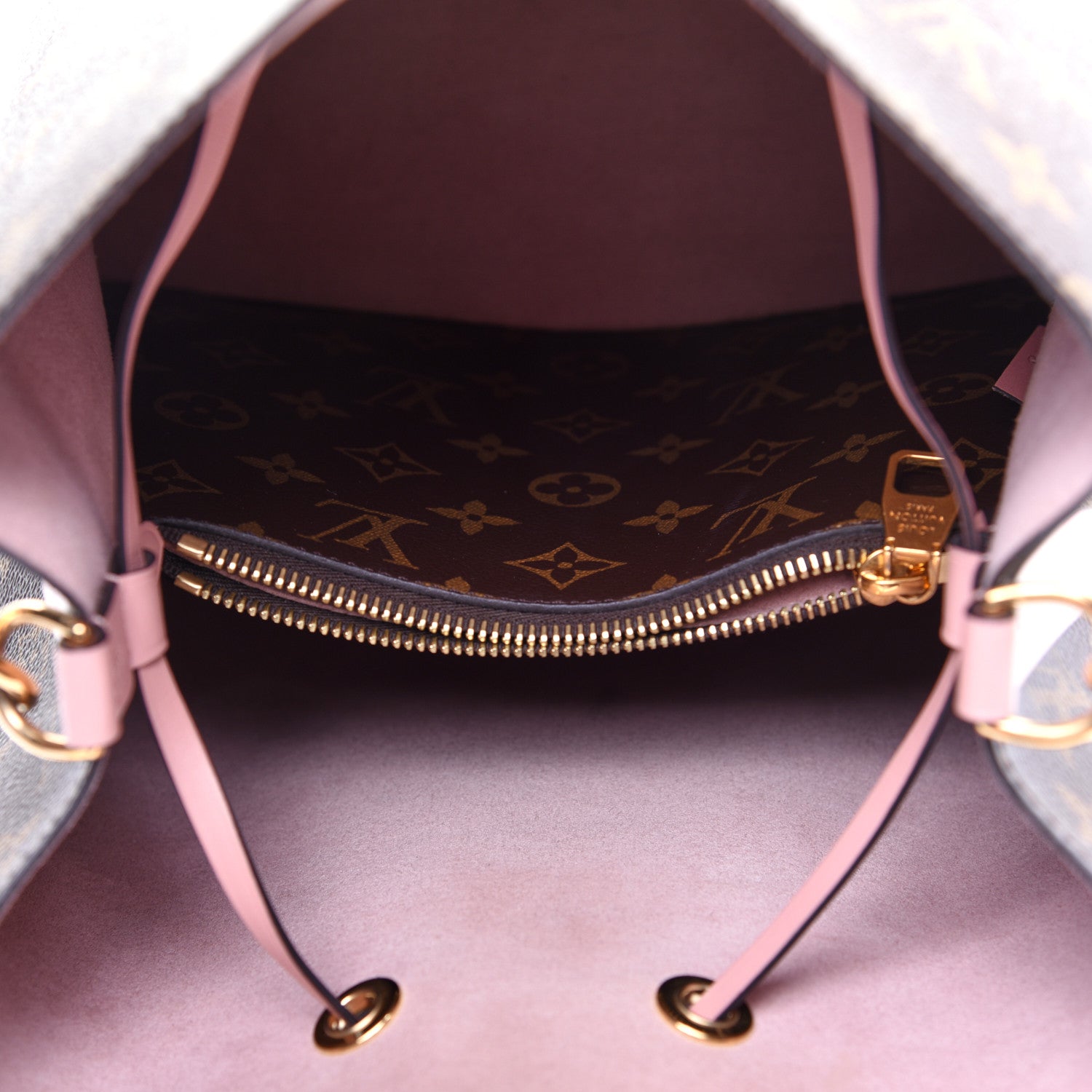 Louis Vuitton Monogram Neonoe MM Rose Poudre 10 of 11