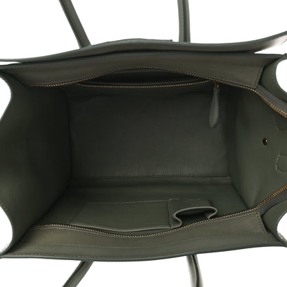 Celine Smooth Calfskin Mini Luggage Almond 7 of 11