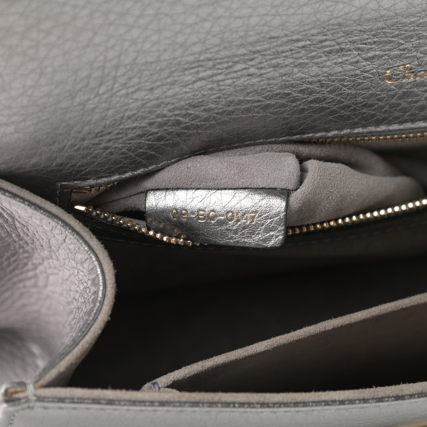Christian Dior Metallic Grained Calfskin Medium Diorama Flap Bag Silver 7 of 14