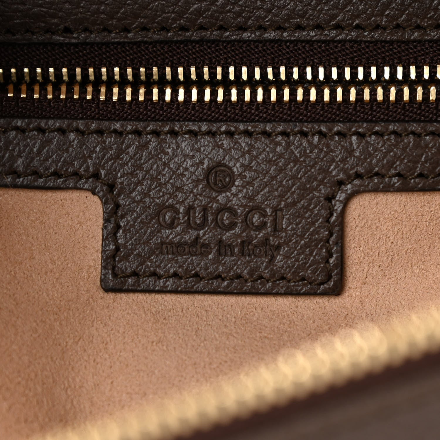 Gucci GG Supreme Monogram Web Medium Ophidia Tote Bag Brown 6 of 12