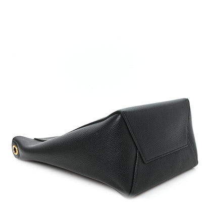 Celine Soft Grained Calfskin Small Sangle Bucket Bag Black 4 of 10