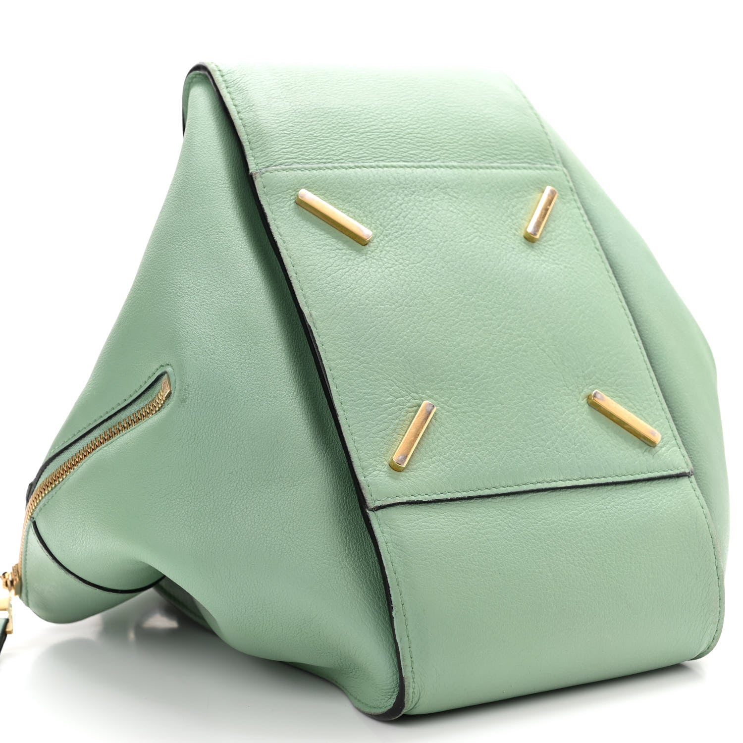 Loewe Calfskin Small Hammock Shoulder Bag Light Green 9 of 19