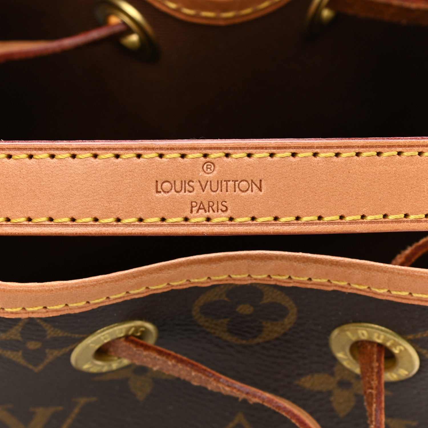 Louis Vuitton Monogram Mini Noe 6 of 9