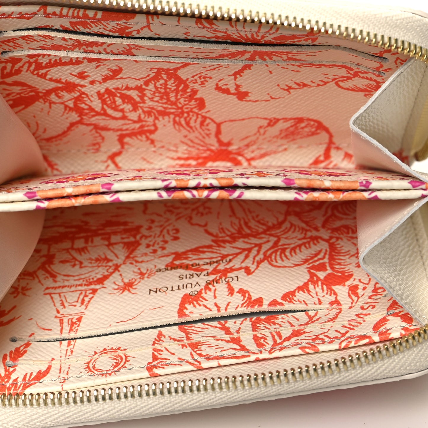 Monogram LV By The Pool Zippy Coin Purse Coral