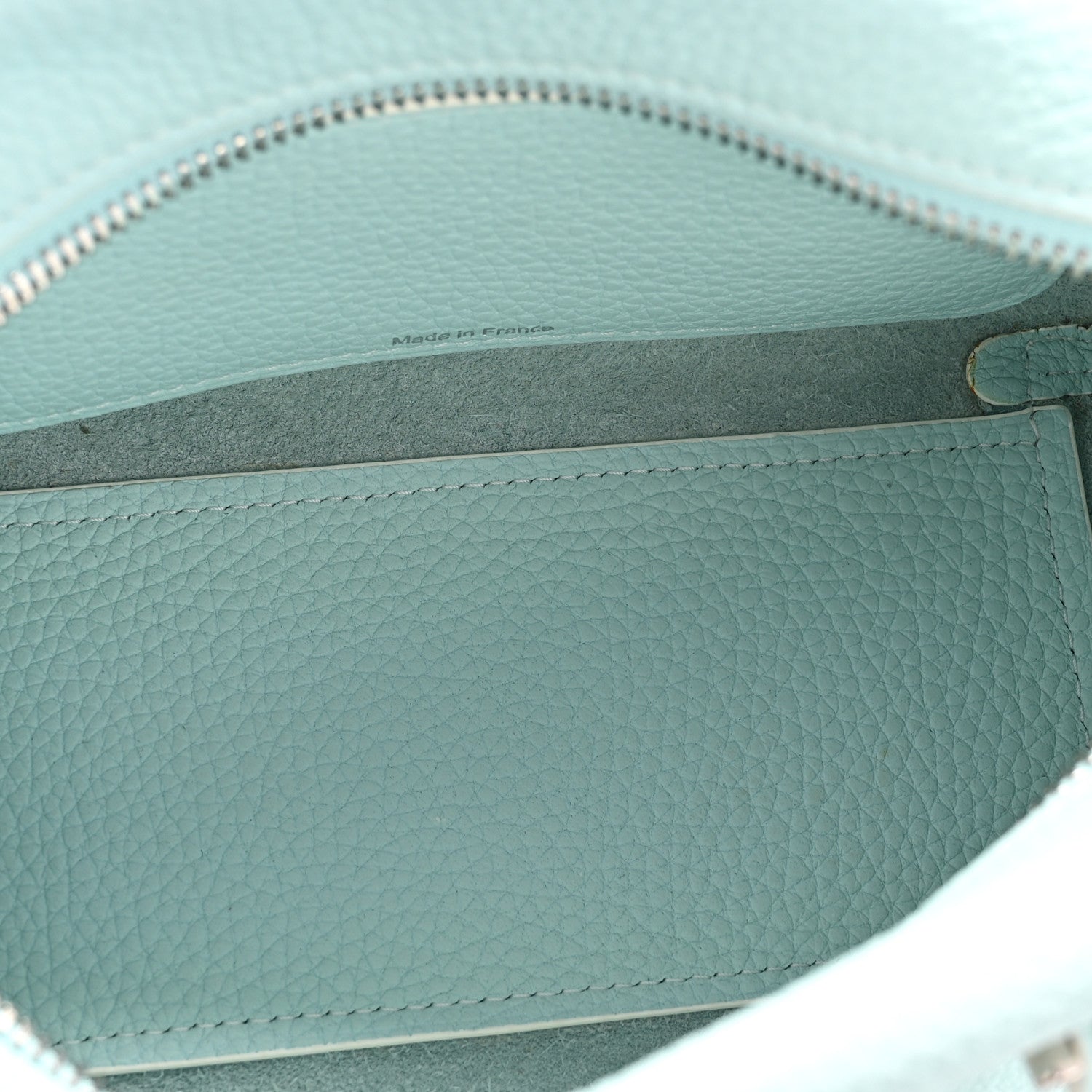 Delvaux Taurillon Soft Mini Cool Box Satchel Light Blue 5 of 13
