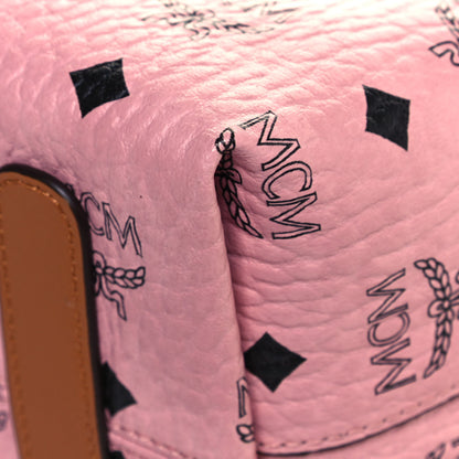 MCM Visetos Medium Klara Hobo Soft Pink 6 of 14