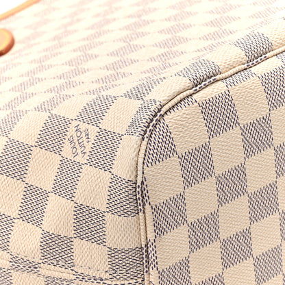 Louis Vuitton Damier Azur Neo Neverfull MM Rose Ballerine 11 of 14