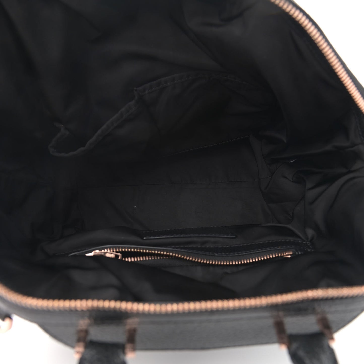 Pebbled Calfskin Mini Emile Black Rose Gold Hardware