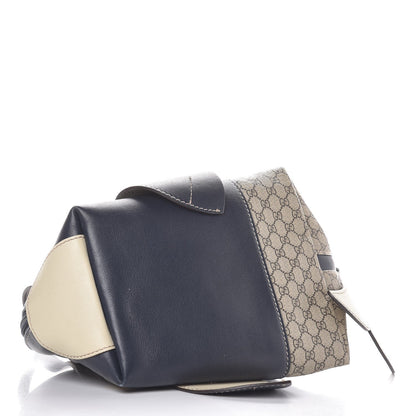 Gucci GG Supreme Monogram Children's Zoo Whale Mini Bag Navy 4 of 7