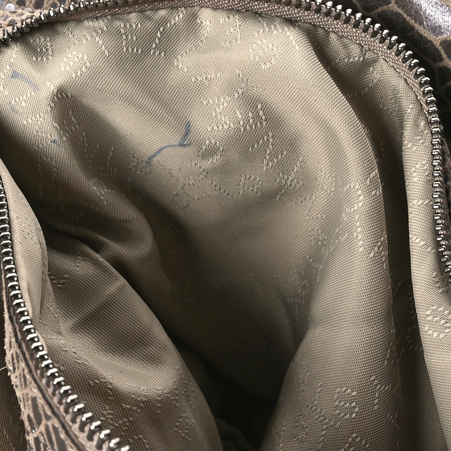 Stella McCartney Metallic Eco Python Large Falabella Tote Dark Grey 12 of 12