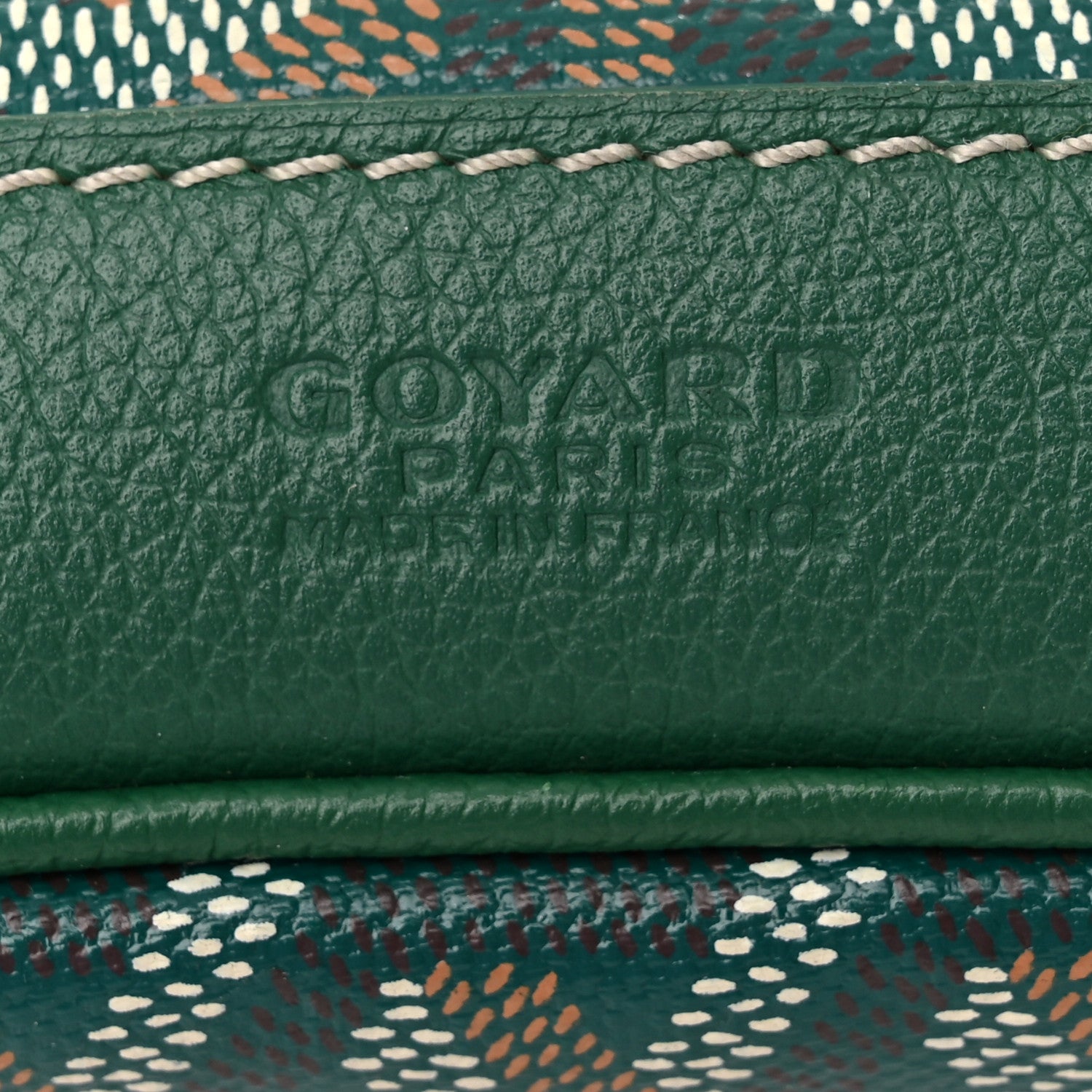 Goyard Goyardine Petit Flot Bucket Bag PM Green 6 of 11