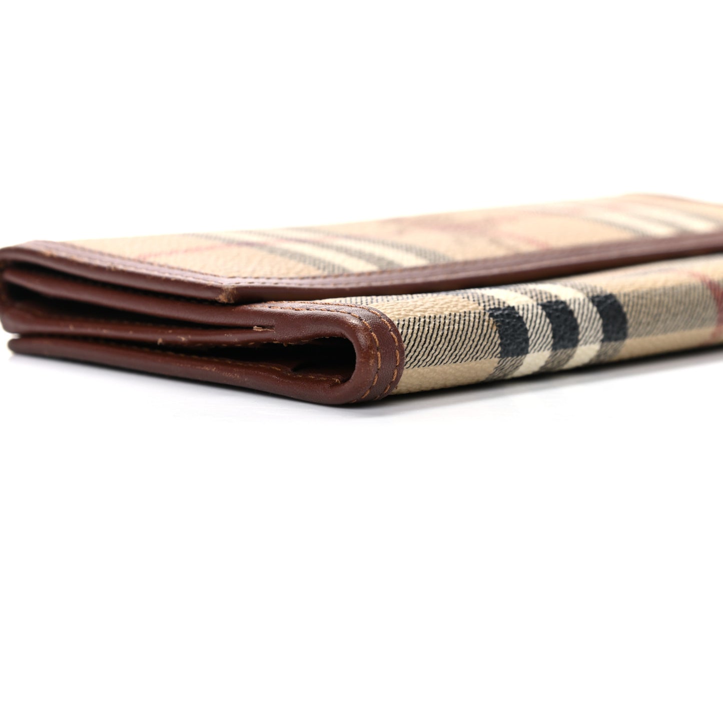 Haymarket Check Penrose Continental Wallet Tan