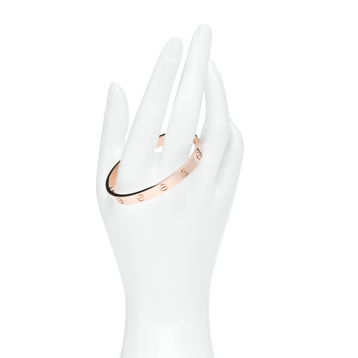 Cartier 18K Pink Gold LOVE Bracelet 16 2 of 5