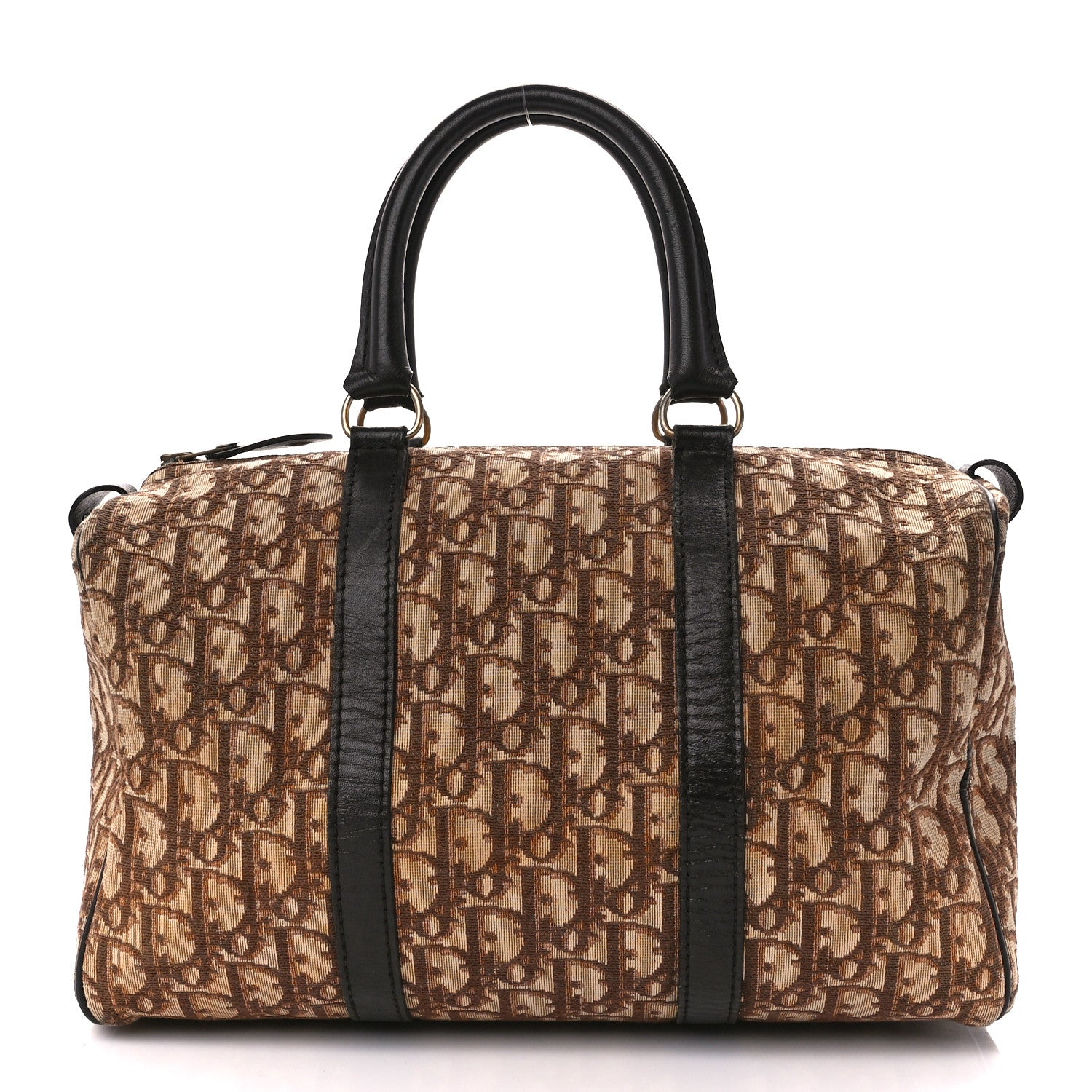 Christian Dior Monogram Boston Brown 1 of 12