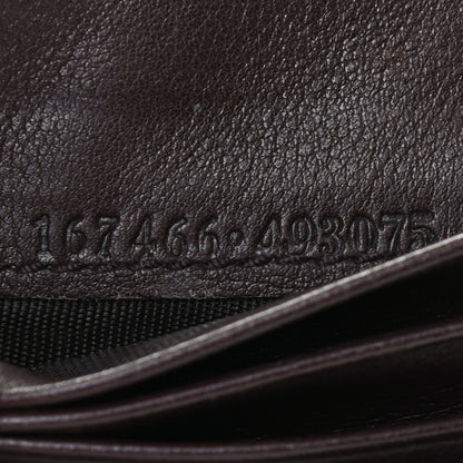Gucci Guccissima Princy Compact French Flap Wallet Dark Brown 6 of 6