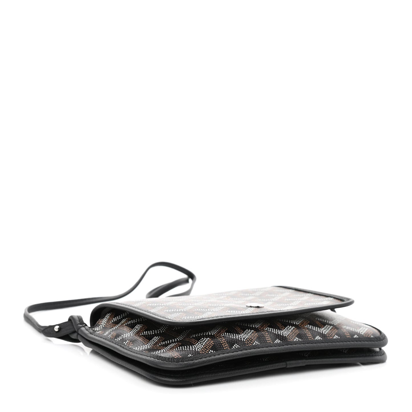 Goyardine Plumet Wallet Clutch Black