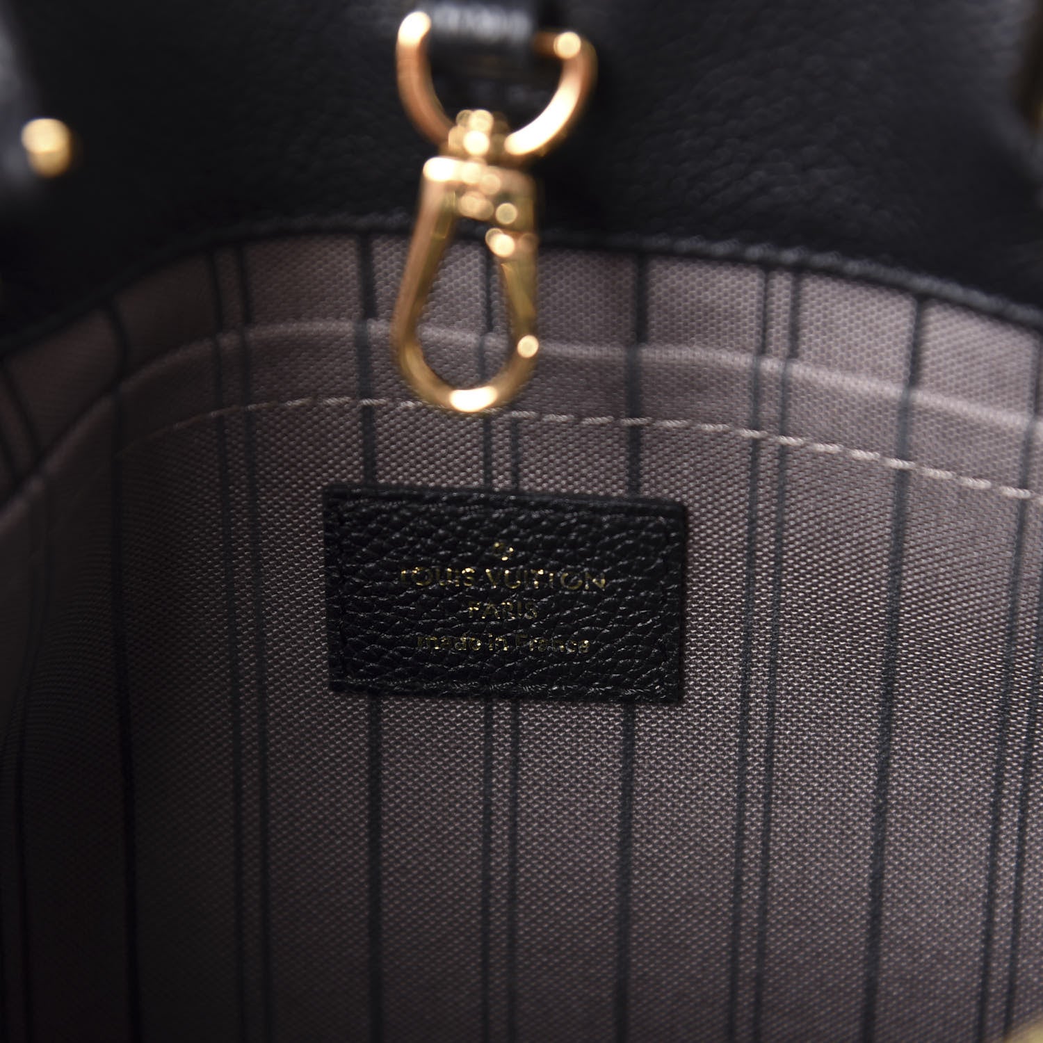 Louis Vuitton Empreinte Montaigne BB Black 8 of 10