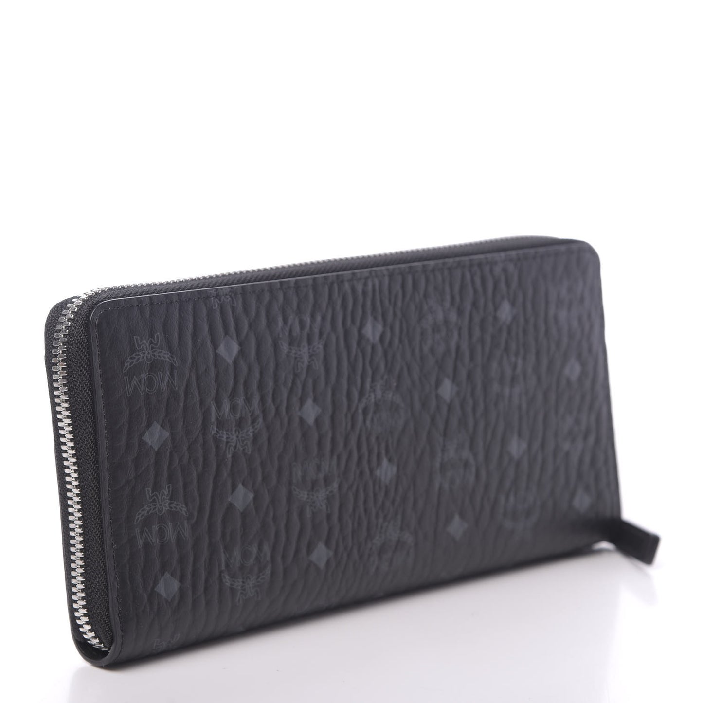 Visetos Large Zip Around Wallet Black