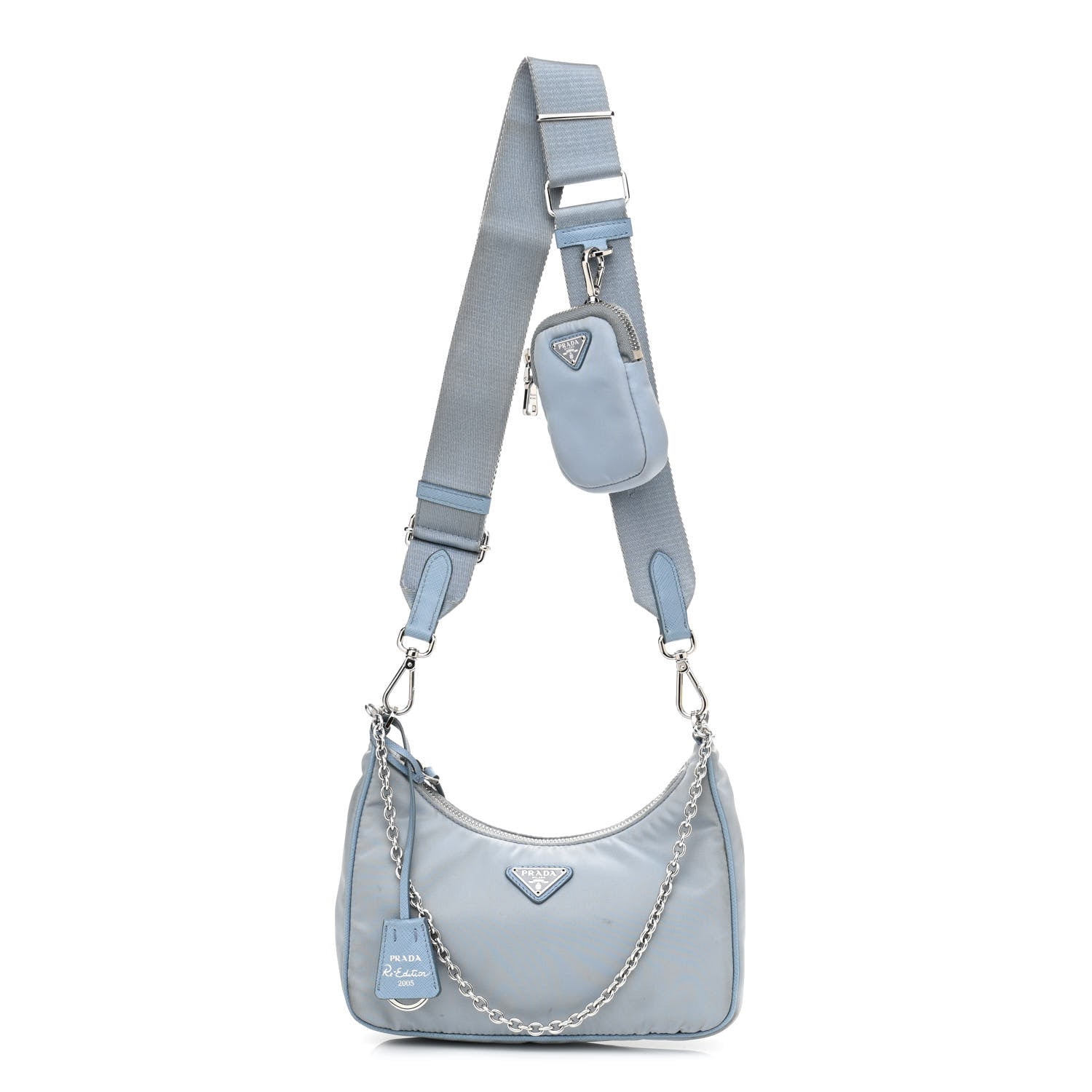Prada Nylon Re-Edition 2005 Shoulder Bag Astrale 1 of 15