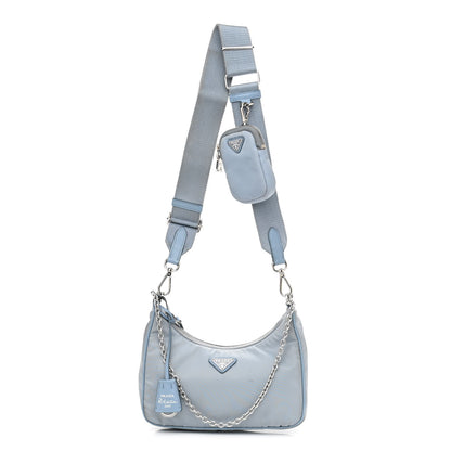 Prada Nylon Re-Edition 2005 Shoulder Bag Astrale 1 of 15