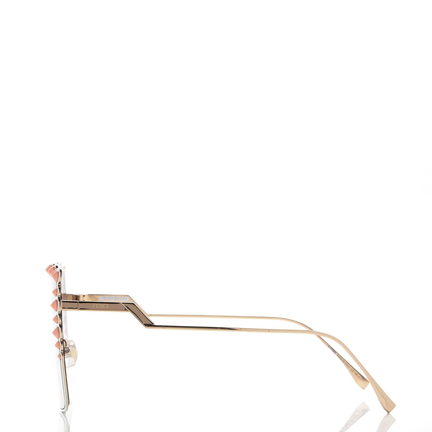 Square Dots Sunglasses FF 0259/S Gold