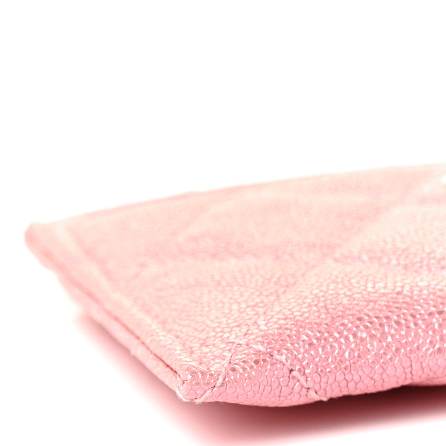 Chanel Iridescent Caviar Quilted Card Holder Rose Pink 9 of 11
