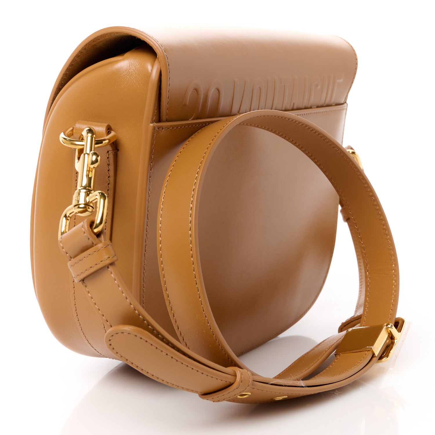 Christian Dior Box Calfskin Medium Bobby Flap Camel 3 of 10