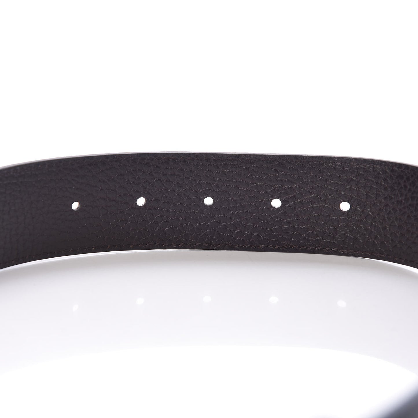 Calfskin Double G Reversible 37mm Belt 85 34 Black Cocoa