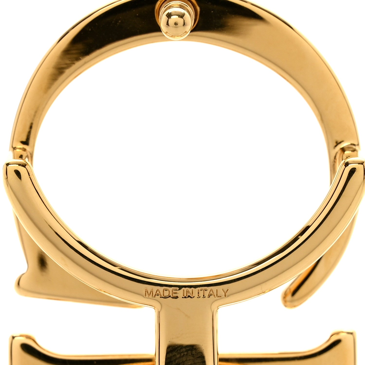 Christian Dior Metal CD Icon Belt Buckle Gold 3 of 3