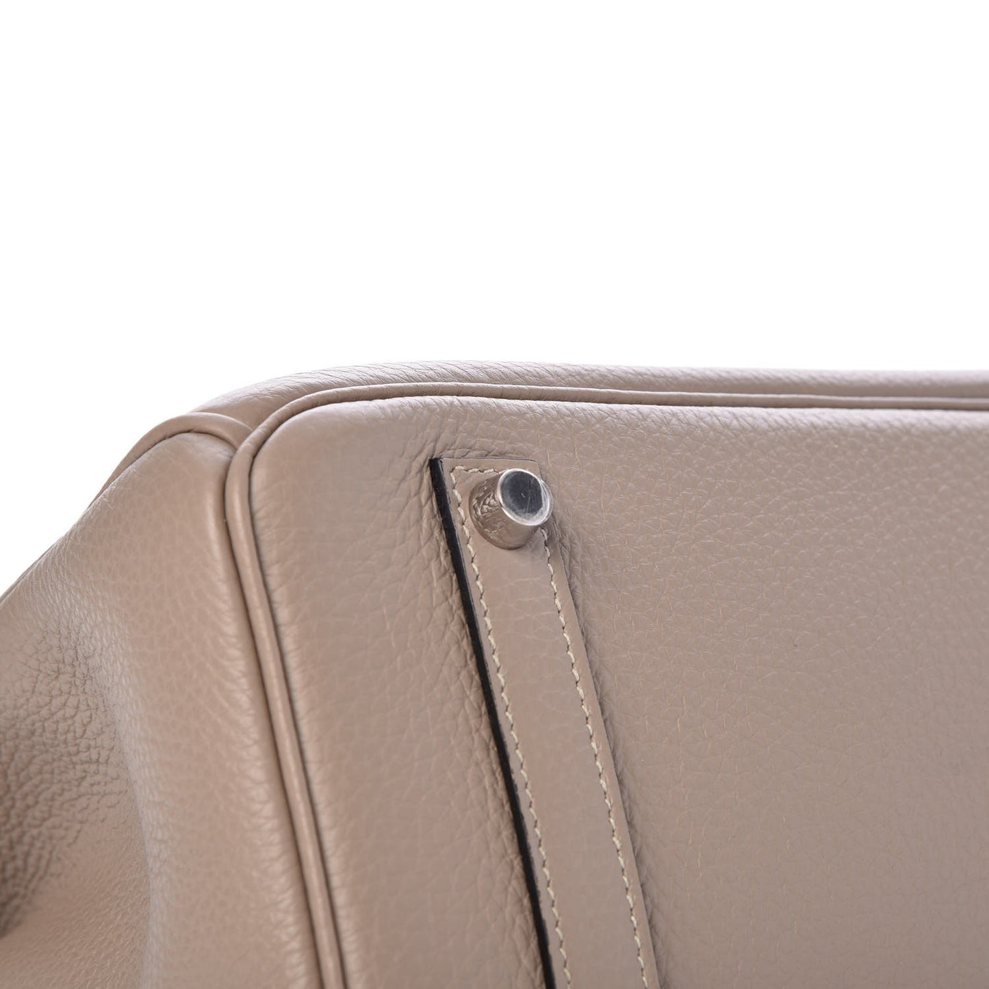 Taurillon Clemence Birkin 35 Gris Tourterelle