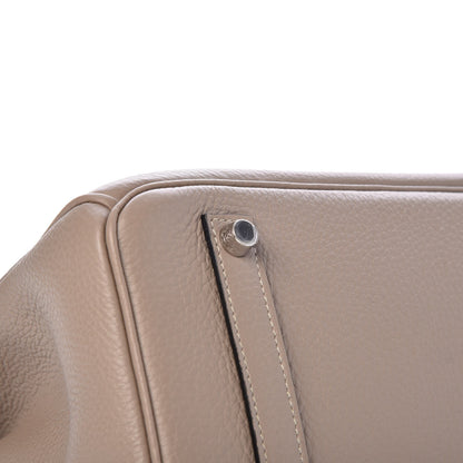 Hermes Taurillon Clemence Birkin 35 Gris Tourterelle 32 of 33