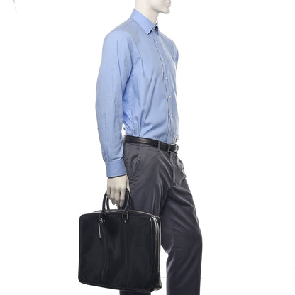 Louis Vuitton Epi Porte-Documents Voyage Briefcase Black 2 of 12