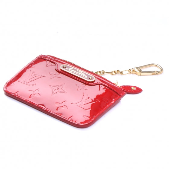 Louis Vuitton Vernis Key Pouch Pomme D'Amour 4 of 6