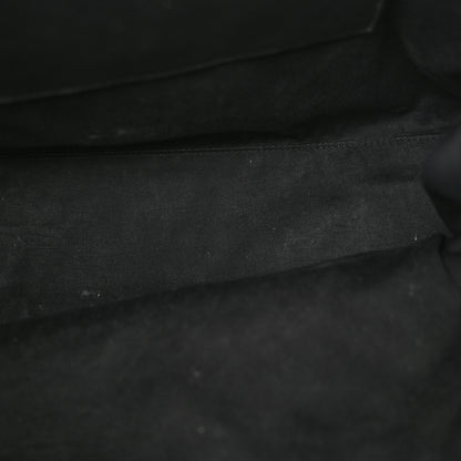 Saint Laurent Crinkled Calfskin Matelasse Monogram Large Niki Shopper Tote Black 12 of 16