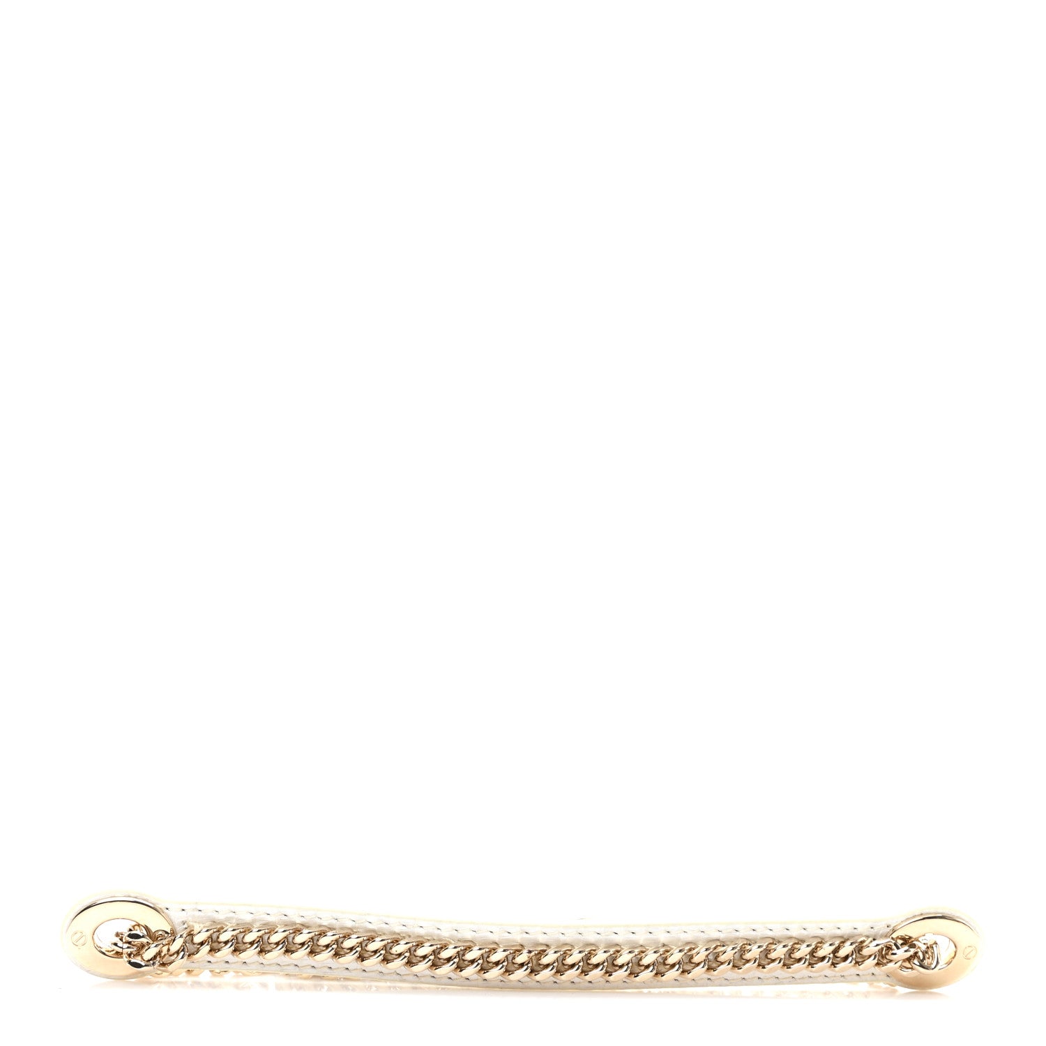 Christian Dior Metallic Lizard Mini Lady Dior Chain Shoulder Strap White 1 of 3