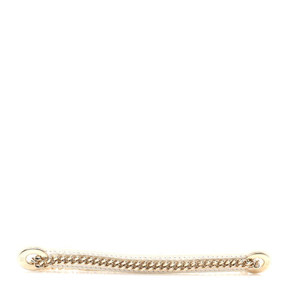 Christian Dior Metallic Lizard Mini Lady Dior Chain Shoulder Strap White 1 of 3